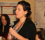 A student participant speaks at ARC's 2013 annual Appalachian Teaching Project conference.